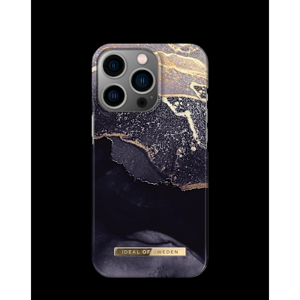 Printed Case iPhone 13 Pro Golden Twilight Black