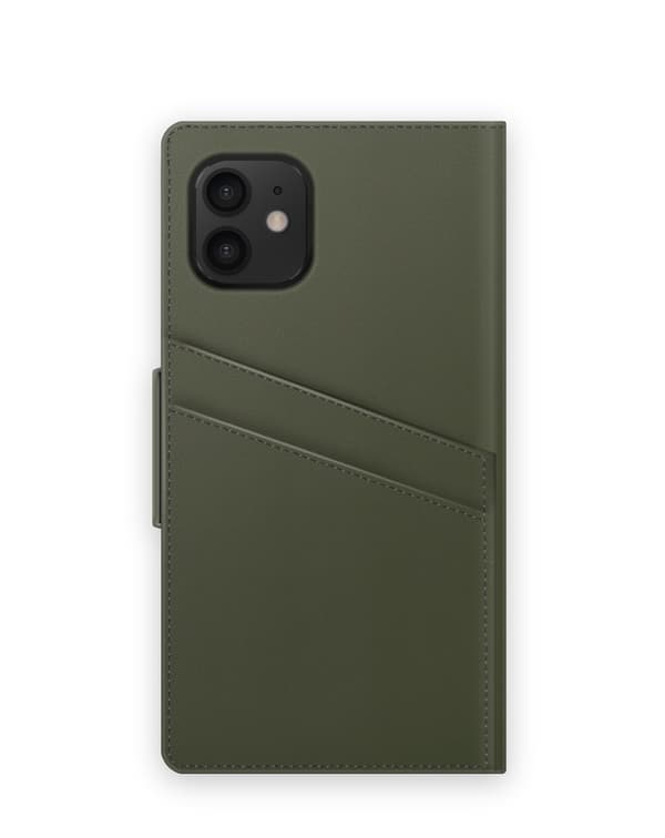 Atelier Wallet iPhone 12 Mini Intense Khaki Green