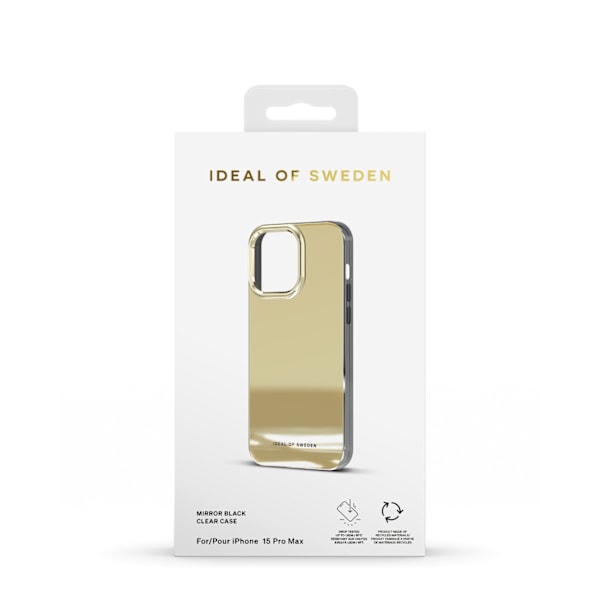 Mirror Case iPhone 15 Pro Max Mirror Gold Guld