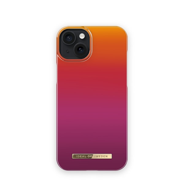 Printed Case iPhone 15 Plus Vibrant Ombre Multicolor