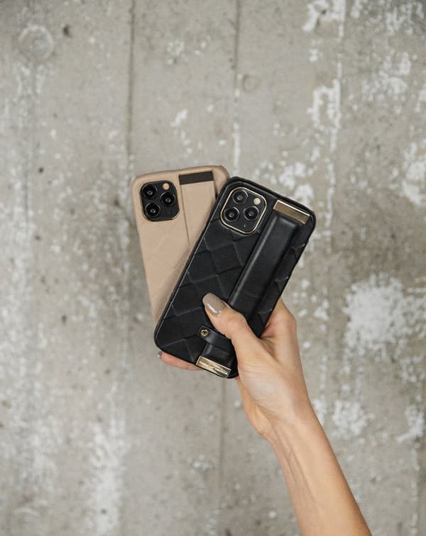 Statement Case iPhone 11 Pro / XS / X Braided Smooth Noir Black