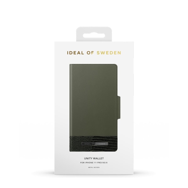 Unity Wallet iPhone 11P/XS/X Metal Woods