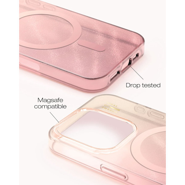 Clear Case MagSafe iPhone 16 Pro Max Rose Blush Rosa
