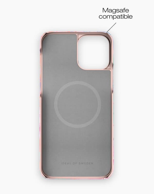 Printed Case MagSafe iPhone 12 / 12 Pro Pastel Marble MultiColor