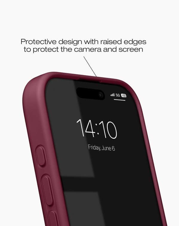 Silicone Case MagSafe iPhone 16 Pro Max Fine Wine