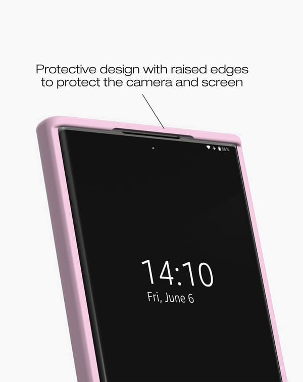 Silicone Case Galaxy S24 Ultra Bubblegum Pink Rosa