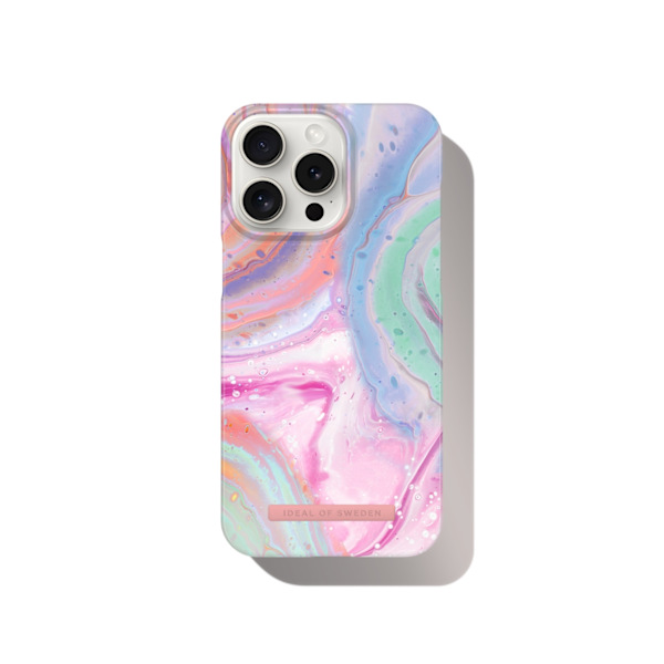 Printed Case iPhone 15 Pro Max Pastel Marble multifärg