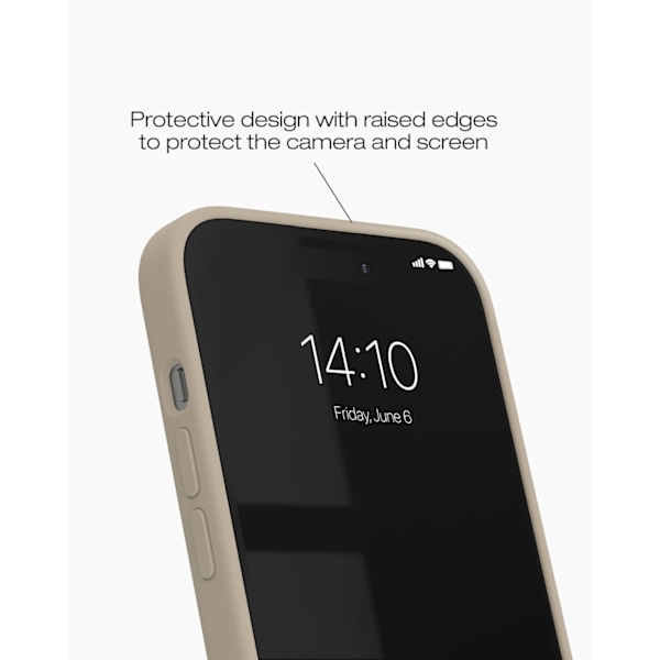 Silicone Case iPhone 14 Pro Max Perfect Beige Beige