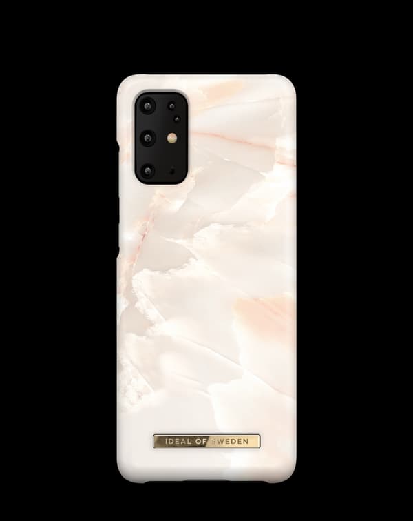 Printed Case Galaxy S20 Plus Rose Pearl Marble Pink