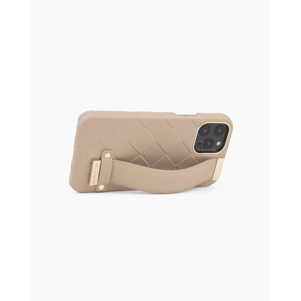 Statement Case iPhone 12 Pro Max Braided Light Camel Beige