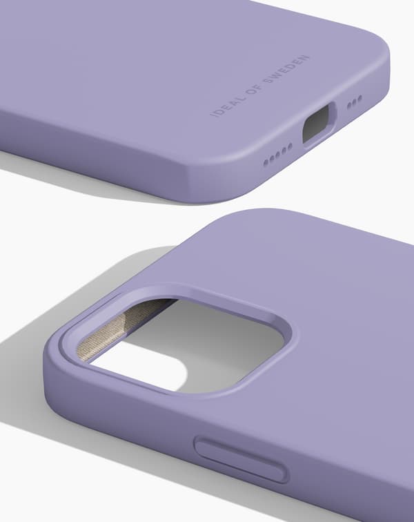 Silicone Case iPhone 12 / 12 Pro Purple Purple