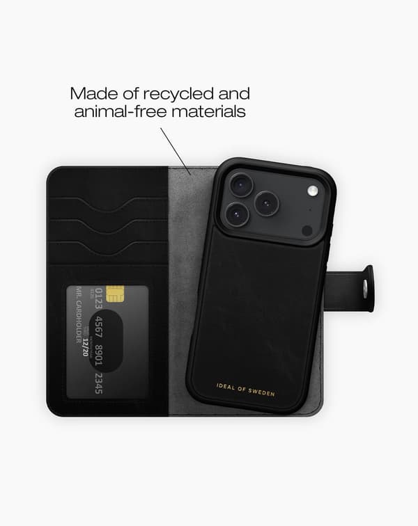 Magnet Wallet+ iPhone 17 Pro Max Black Black
