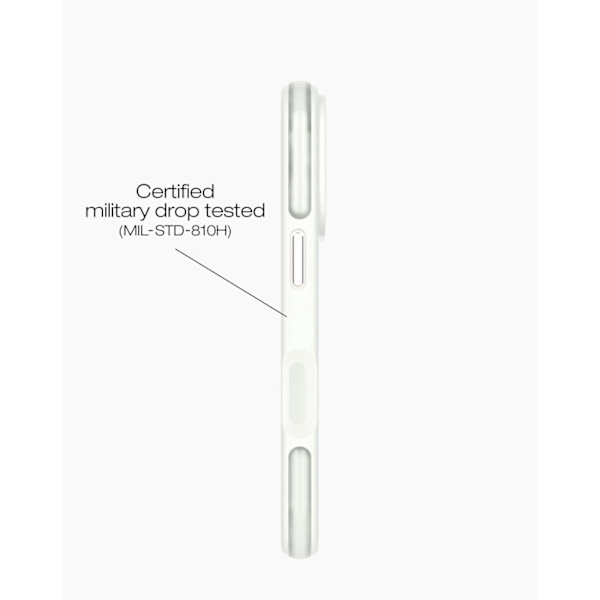 Ideal Bumper Case MagSafe iPhone 16 Pro Cloudy White