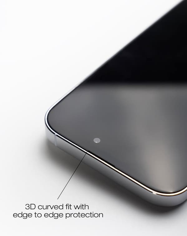 IDEAL Full Coverage Glass iPhone 17 Transparent