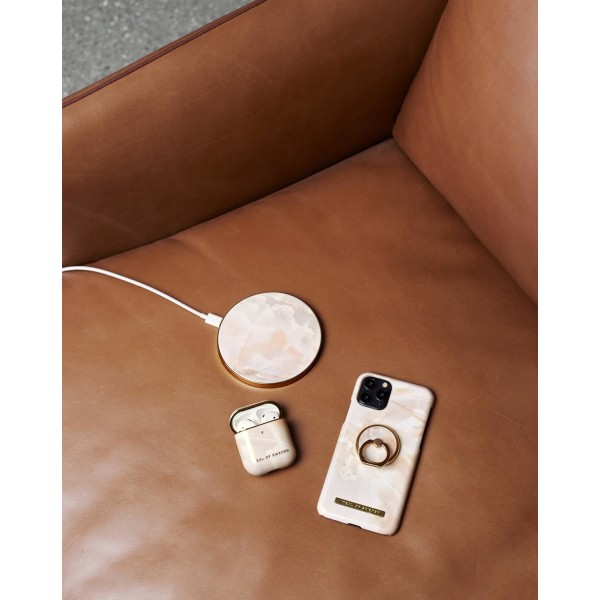 Fashion Wireless Charger Rose Pearl Marble