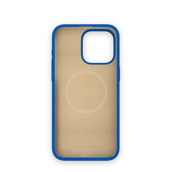 Silicone Case MagSafe iPhone 15 Pro Max Cobalt Blue Blå
