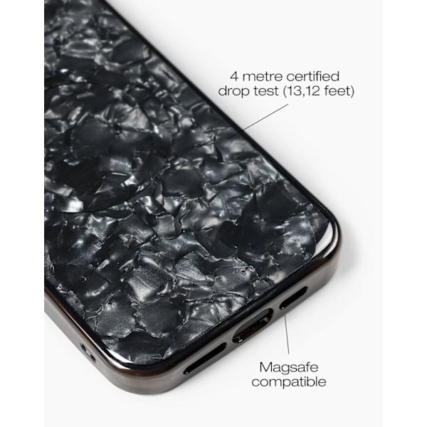 Pearlised Case MagSafe iPhone 14 Pro Max Black Black