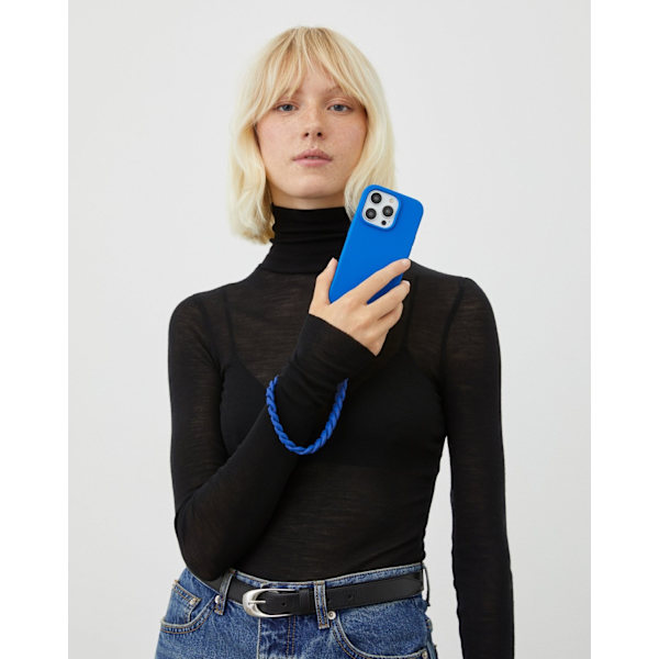 Silicone Case iPhone 15 Plus Cobalt Blue Blue