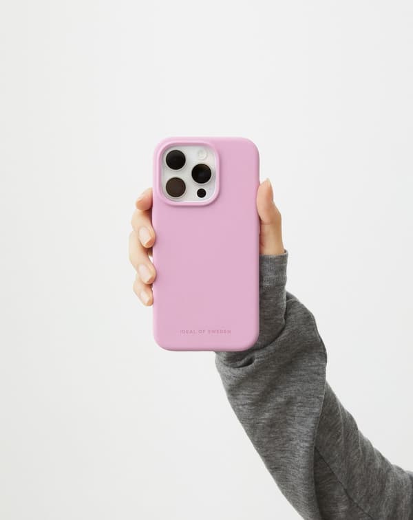 Silicone Case MagSafe iPhone 12 / 12 Pro Bubblegum Pink Pink