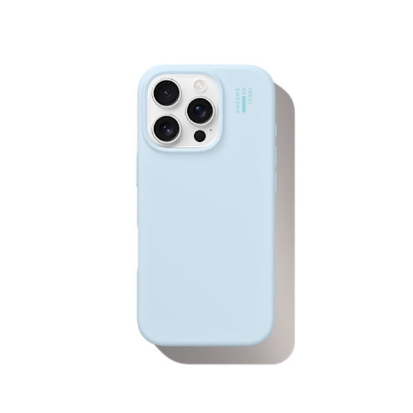 Silicone Case MagSafe iPhone 16 Pro Max Light Blue