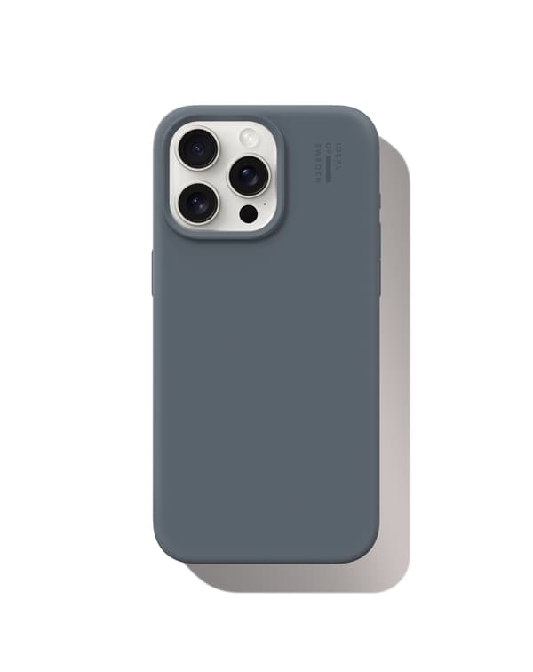 Silicone Case iPhone 15 Pro Max Midnight Blue Blue