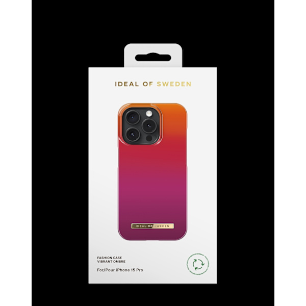 Printed Case iPhone 15 Pro Vibrant Ombre multifärg