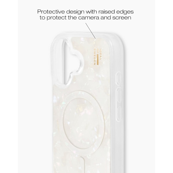 Pearlised Case MagSafe iPhone 16 White