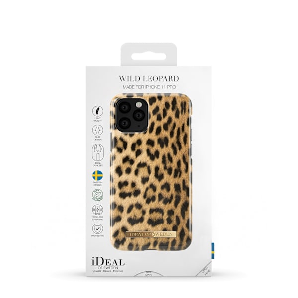 Printed Case iPhone 11 Pro / XS / X Wild Leopard