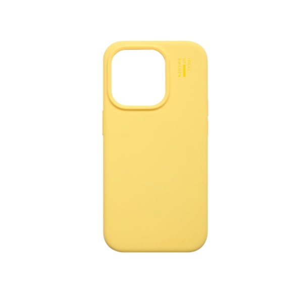 Silicone Case MagSafe iPhone 16 Pro Max Soft Lemon Yellow