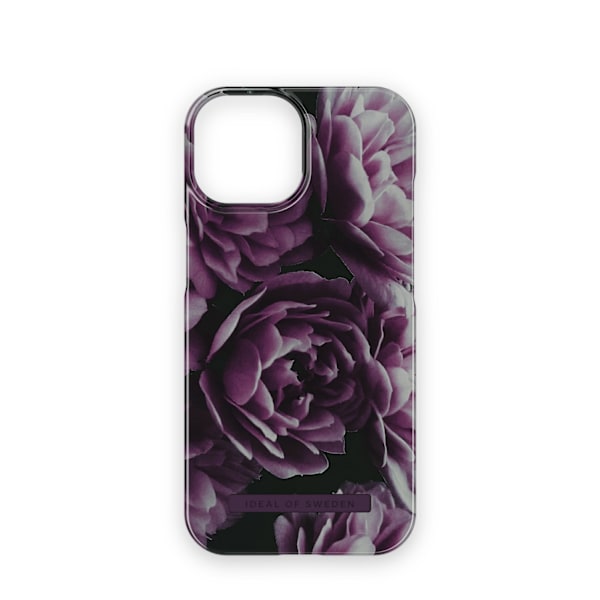 Printed Case iPhone 15 Deep Purple Bloom Lila