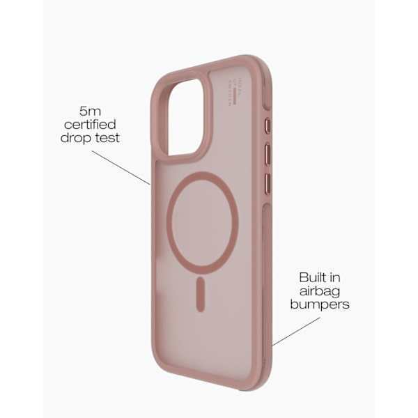 Ideal Bumper Case MagSafe iPhone 16 Pro Max Blush Pink