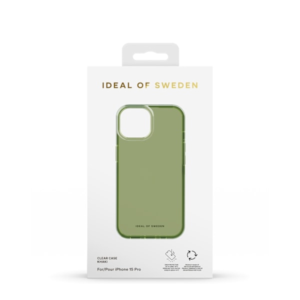 Clear Case iPhone 13 / 14 / 15 / 16e Khaki