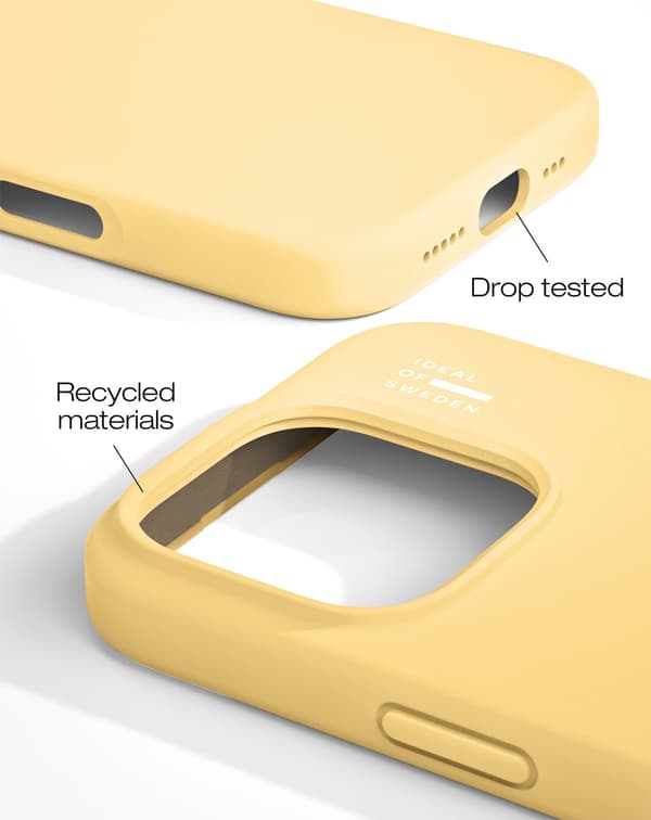 Silicone Case iPhone 16 Pro Max Soft Lemon Yellow