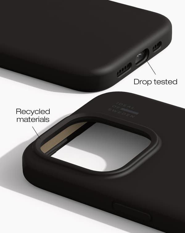 Silicone Case iPhone 15 Pro Black