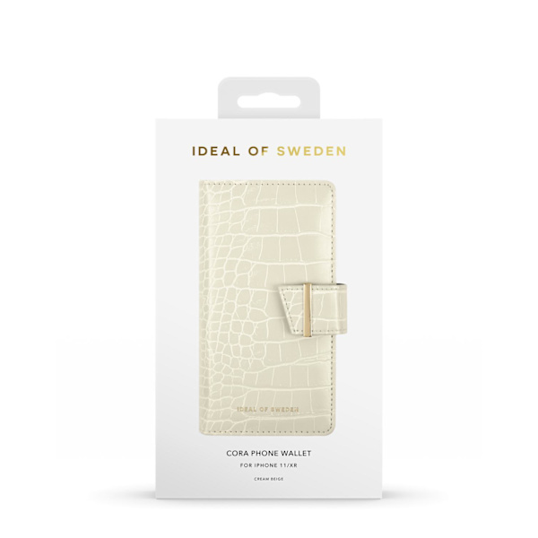 Cora Phone Wallet iPhone 11P/XS/X Beige Croco