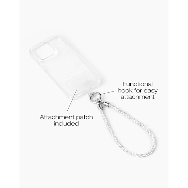 Phone Wristlet Strap Cosmic Glam Black