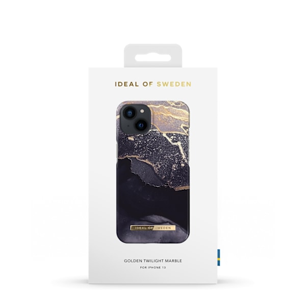 Printed Case iPhone 13 Golden Twilight Gold