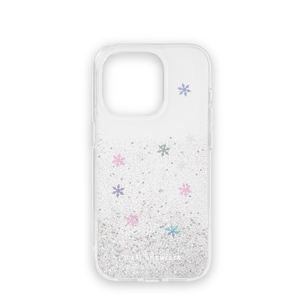Clear Case iPhone 14 Pro Snowflake Silver