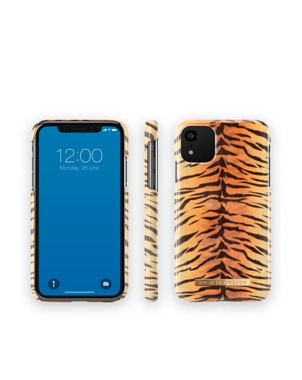 Printed Case iPhone 11 / XR Sunset Tiger Orange