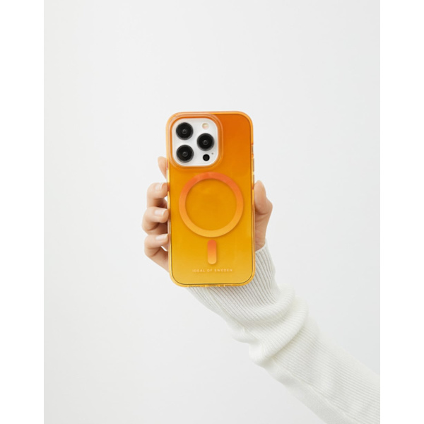 Clear Case MagSafe iPhone 15 Pro Max Orange Spritz Orange