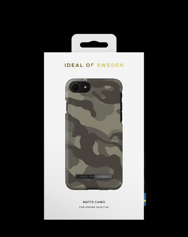 Printed Case iPhone 8 / 7 / 6 / 6S / SE Matte Camo Green