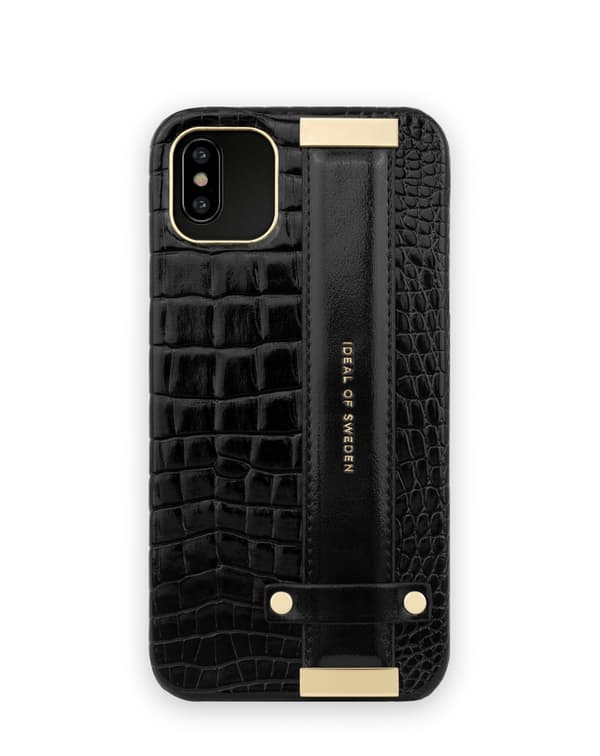 Statement Case iPhone 11 Pro Max / XS Max Neo Noir Croco Black