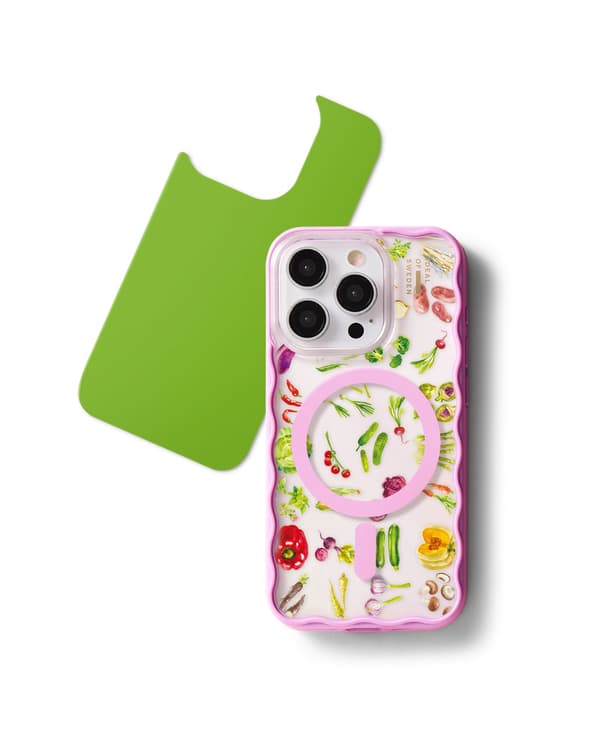 Print Pack iPhone 16 / 17 Veggie Green Grön