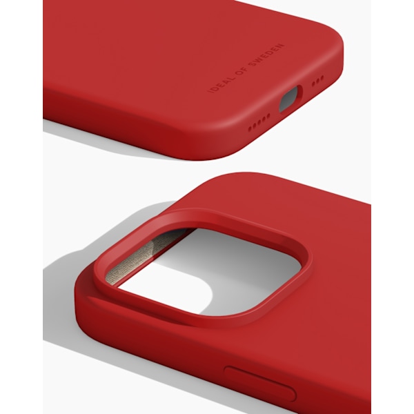 Silicone Case MagSafe iPhone 14 Pro Red Red