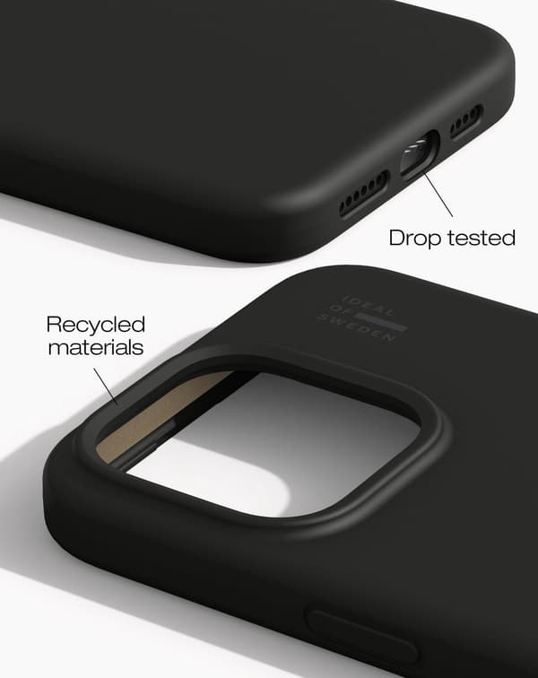 Silicone Case iPhone 15 Pro Max Black