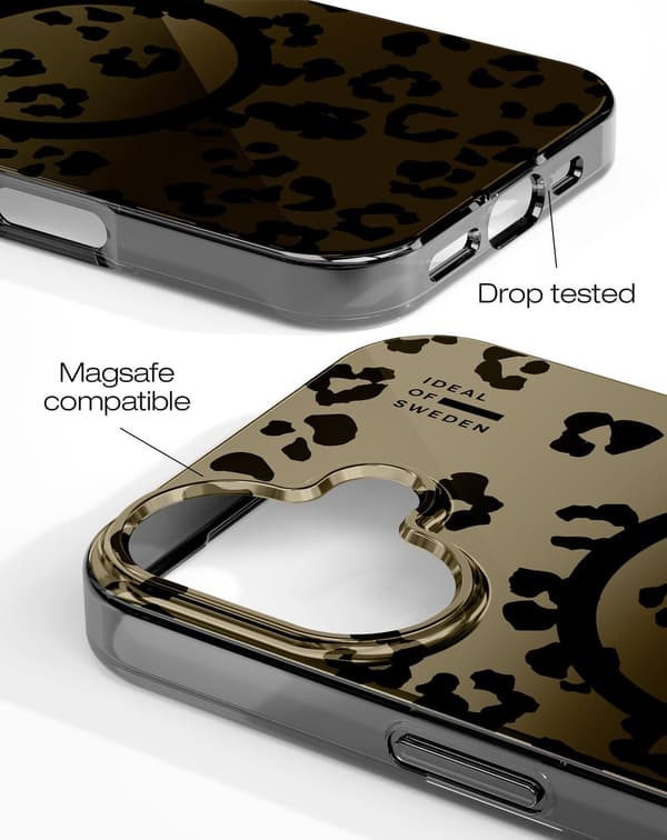 Mirror Case MagSafe iPhone 17 Leo Ombre Guld