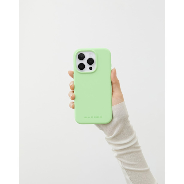 Silicone Case iPhone 15 Pro Mint Grön
