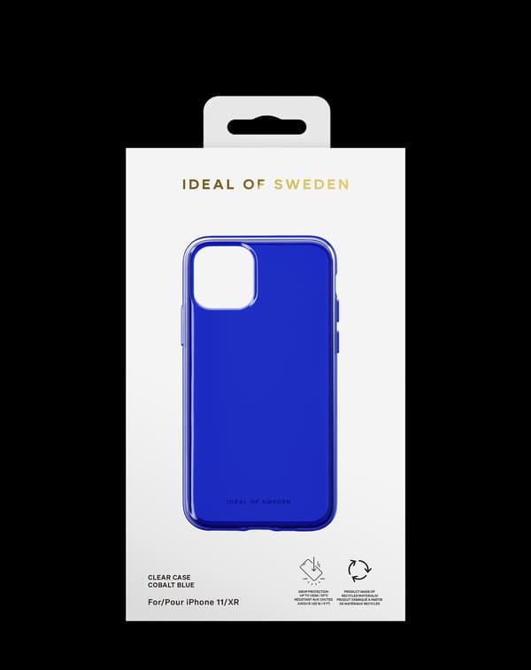 Clear Case iPhone 11 / XR Cobalt Blue Blue