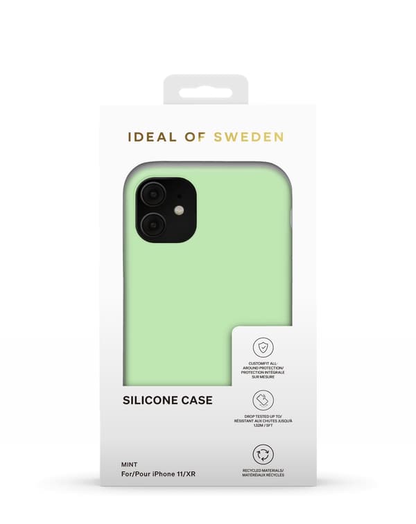 Silicone Case iPhone 11 / XR Mint Green