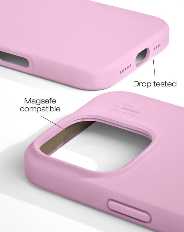 Silicone Case MagSafe iPhone 16 Pro Max Bubblegum Pink